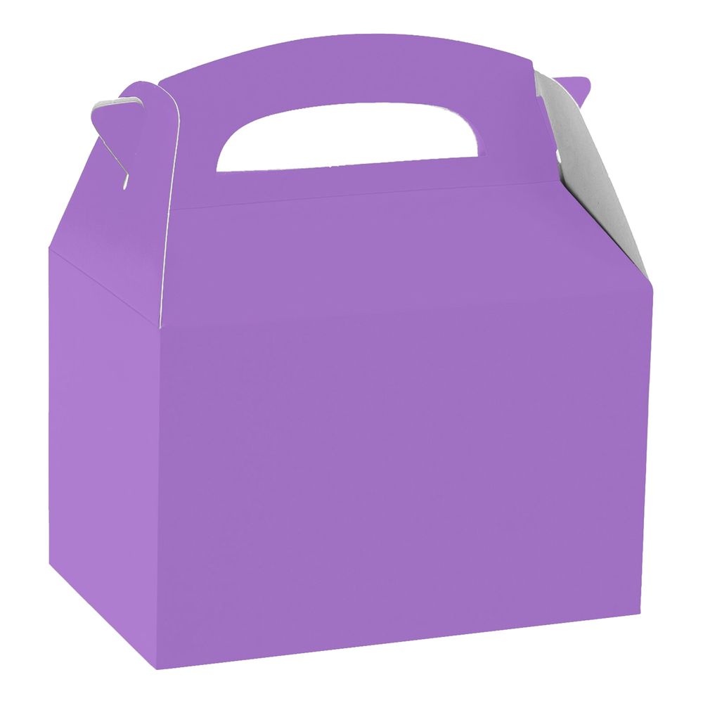 Kalasbox i Papp Lila