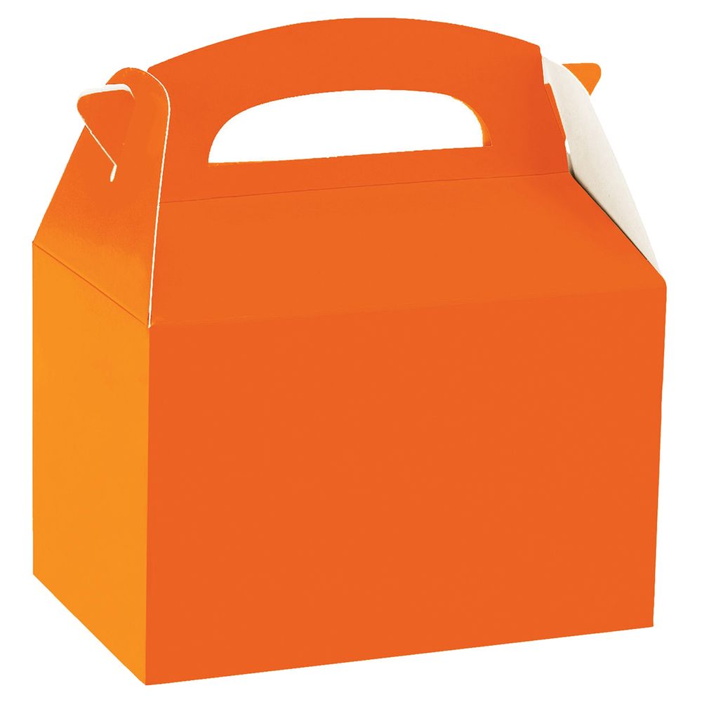 Festboks i Pap Orange