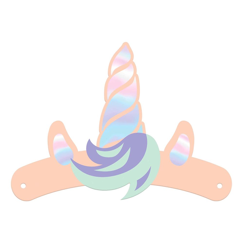 Festhatter Unicorns & Rainbows Pannebånd