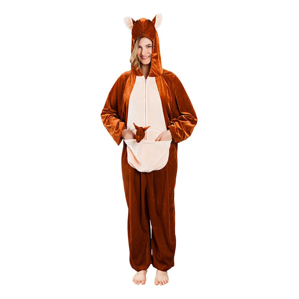 Känguru Onesie Maskeraddräkt