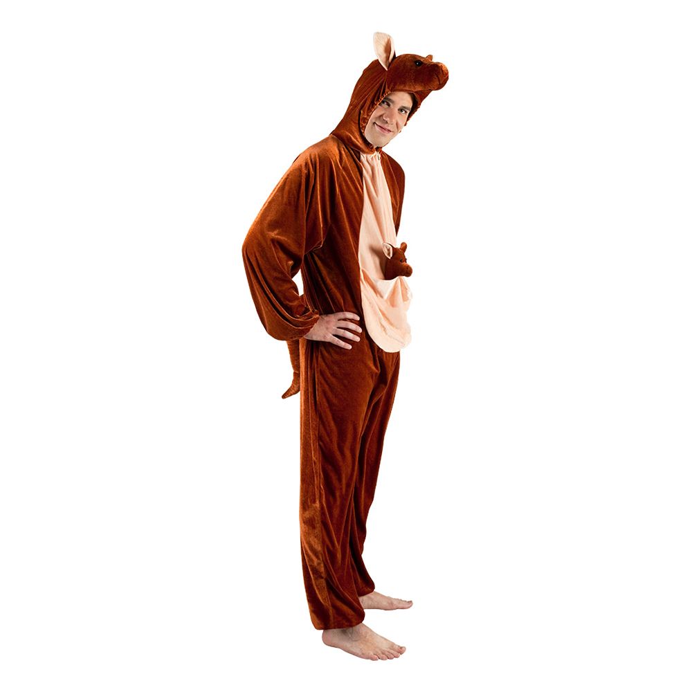 Känguru Onesie Maskeraddräkt