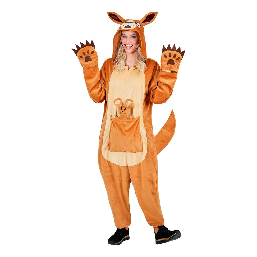 Kænguru Onesie Kostume