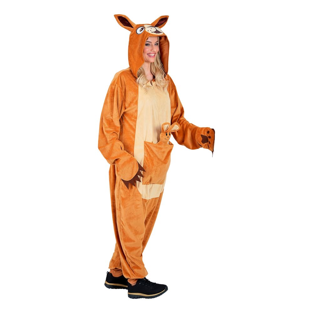 Kænguru Onesie Kostume