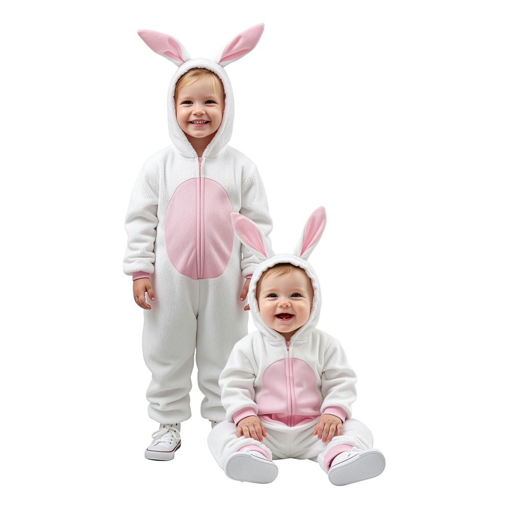 Kanin Jumpsuit Børnekostume
