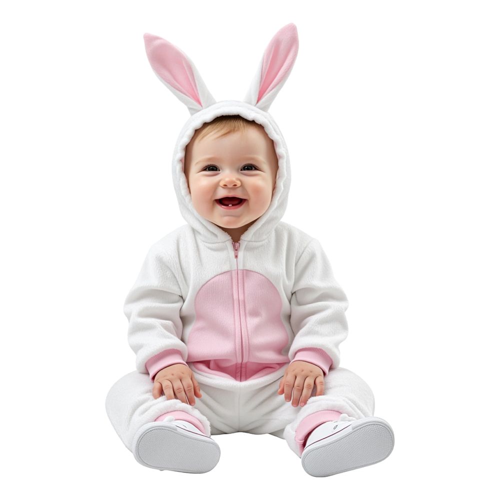 Kanin Jumpsuit Børnekostume