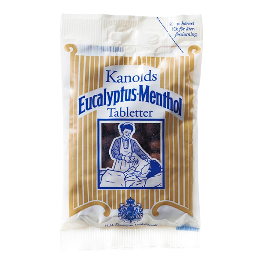Kanolds Eucalyptus Menthol Kurkkupastillit