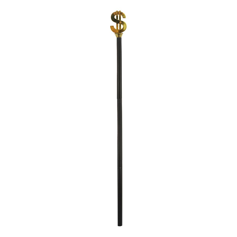 Käpp med Dollartecken Guld