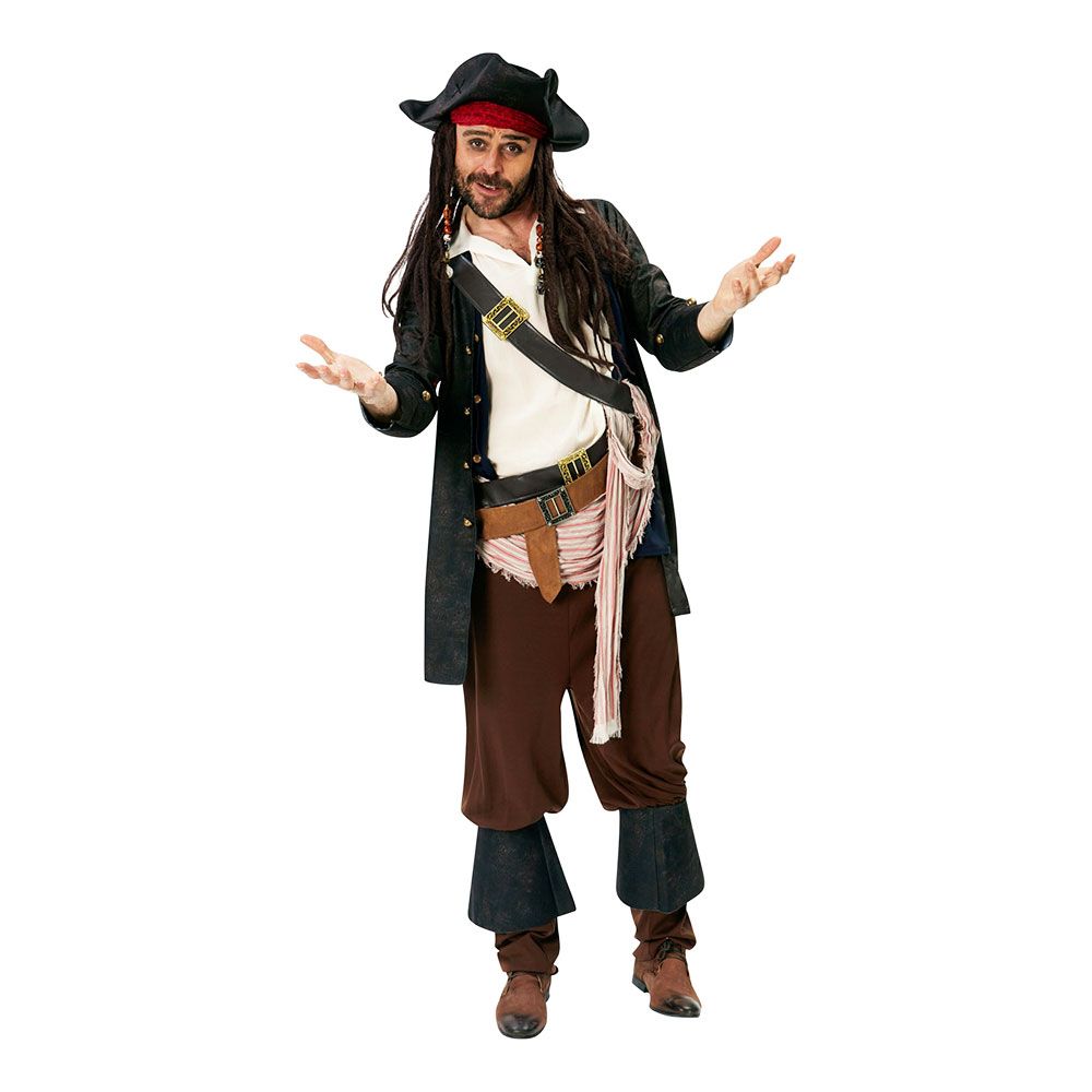 Kaptein Jack Sparrow Kostyme