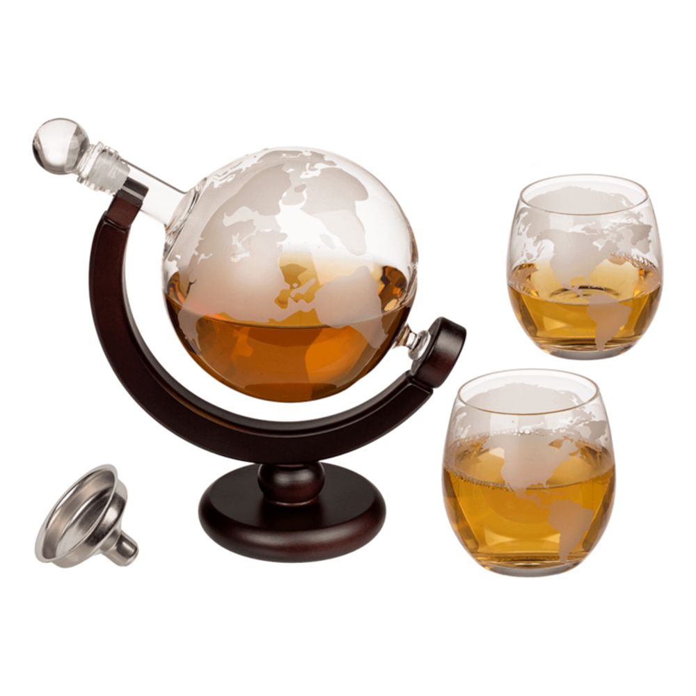 Globkaraff med Glas Set