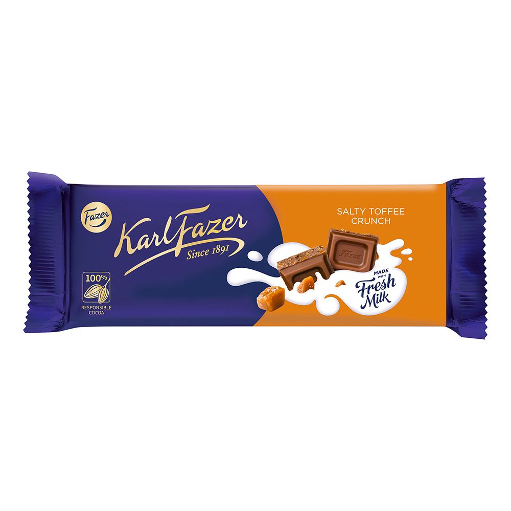 Karl Fazer Salty Toffee Crunch
