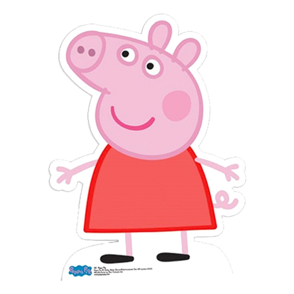 Pappfigur Peppa Gris