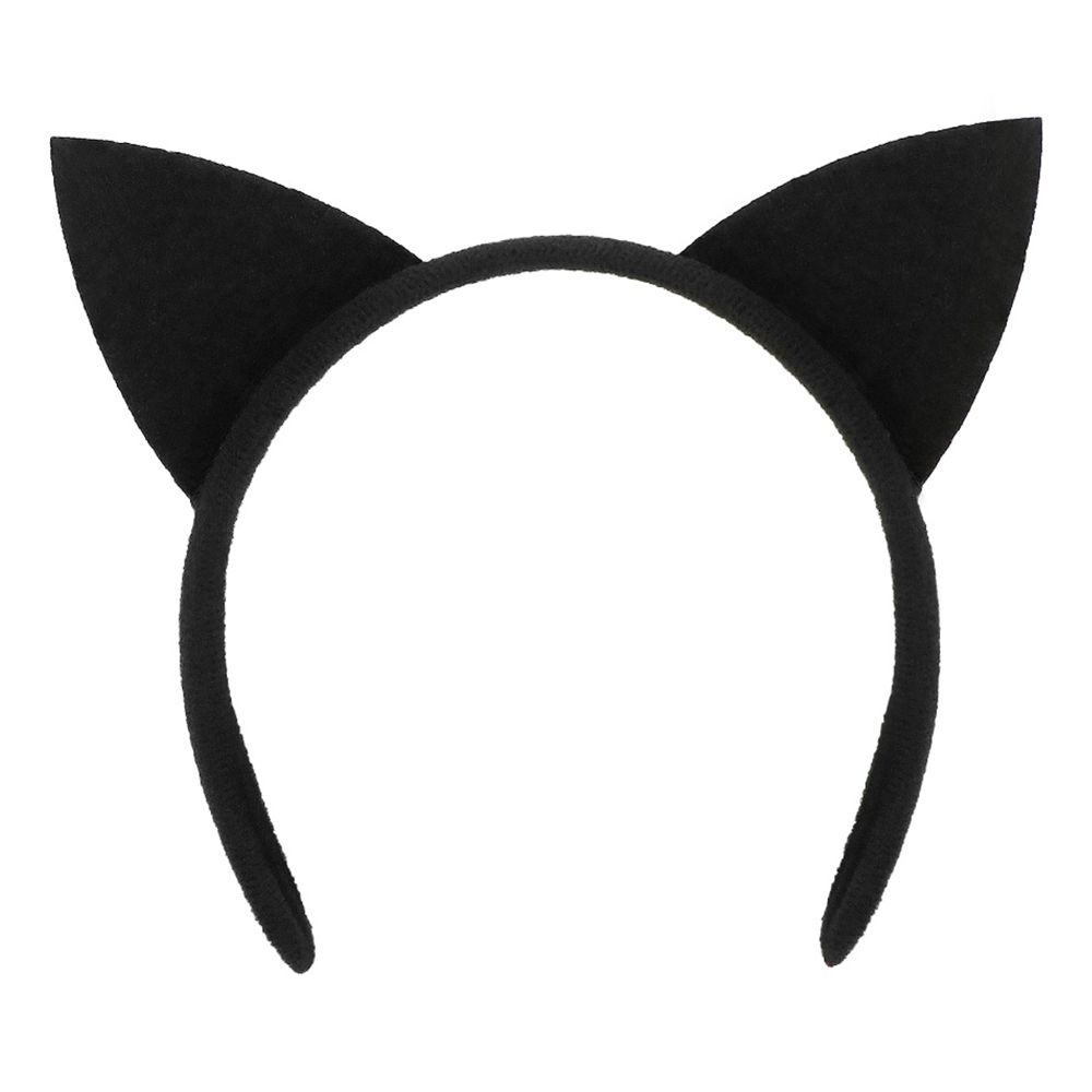 Hårbøjle Katteører & Choker Strass