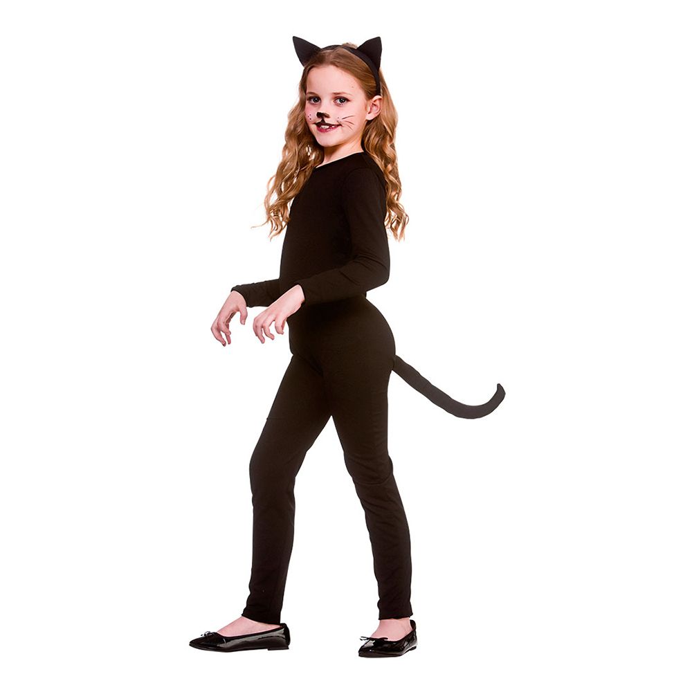Katt Svart Barn Kostyme