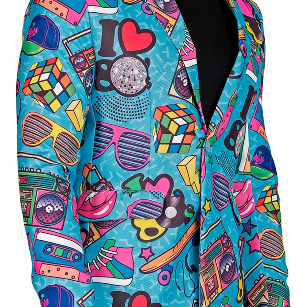 Dressjakke I Love 80s