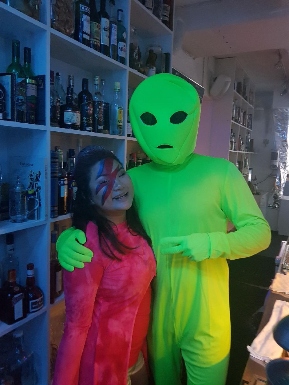 Alien Grønn Kostyme