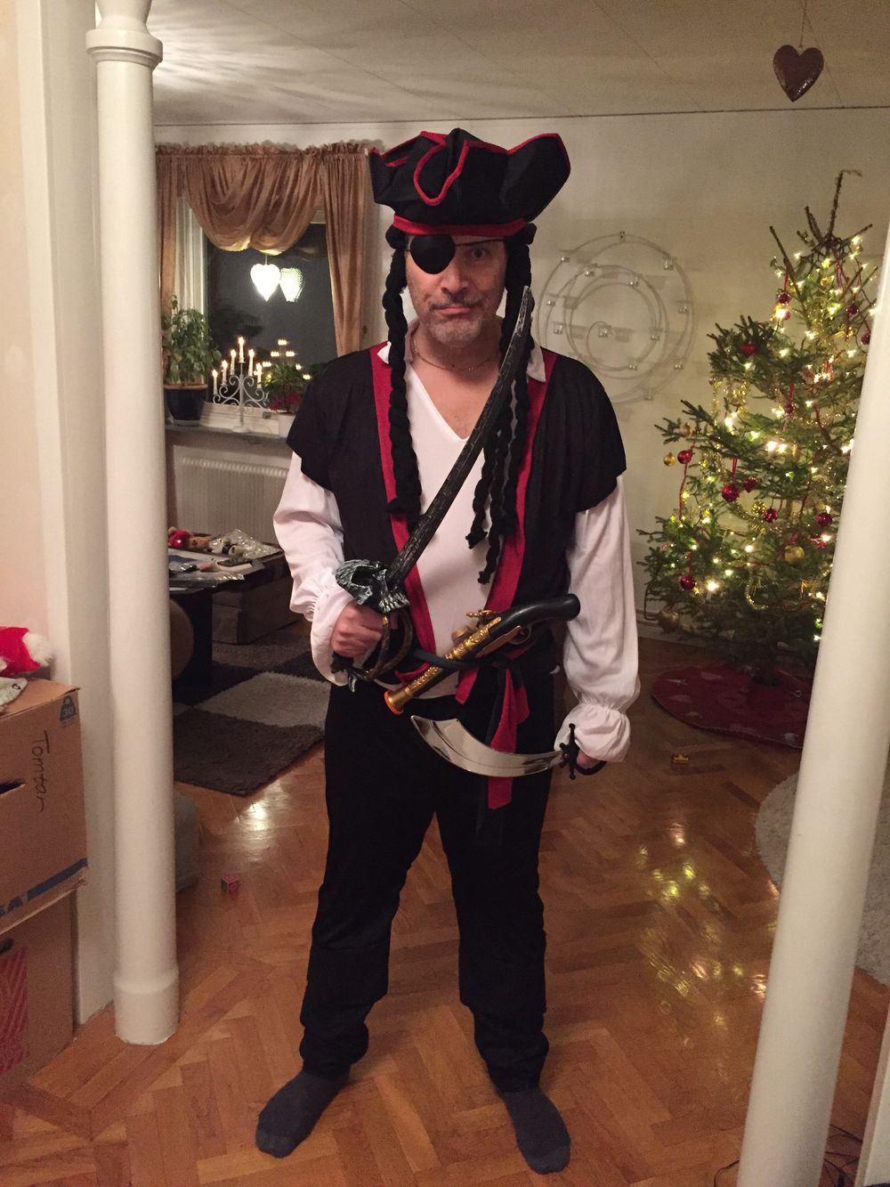 Aye Aye Kaptajn Kostume