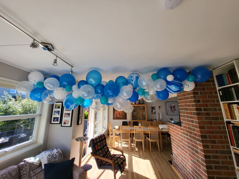 Ballongbue Blå