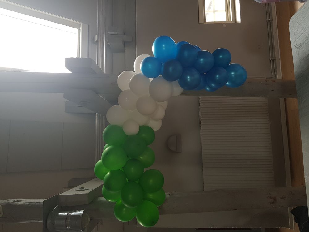 Ballonger Blå Metallic