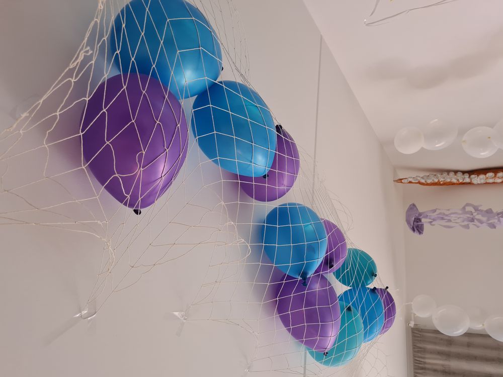 Ballonger Blå Metallic