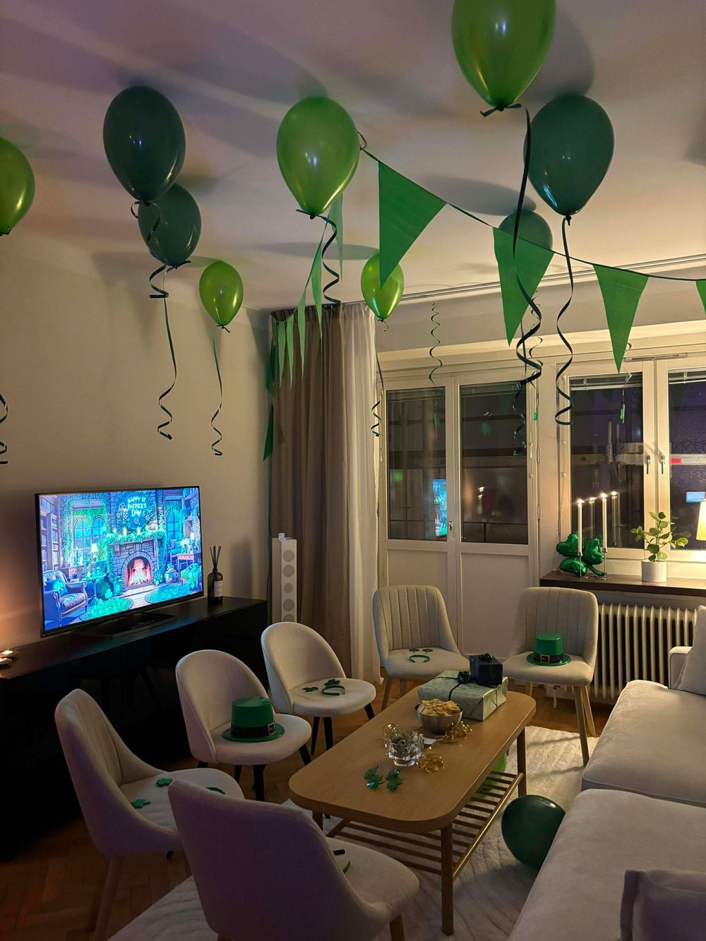 Ballonger Mørkegrønne