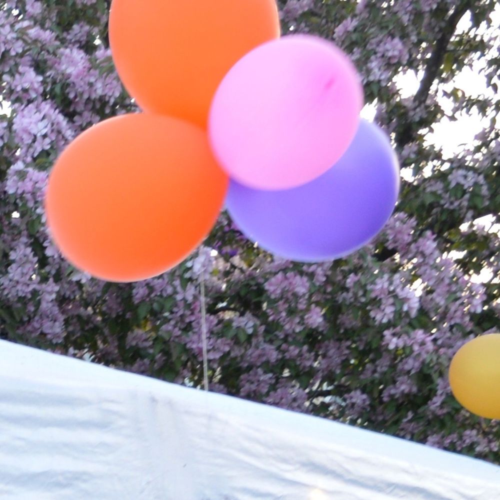 Ballonger Neonfargede