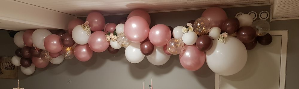 Ballonger Roségull Runde Store