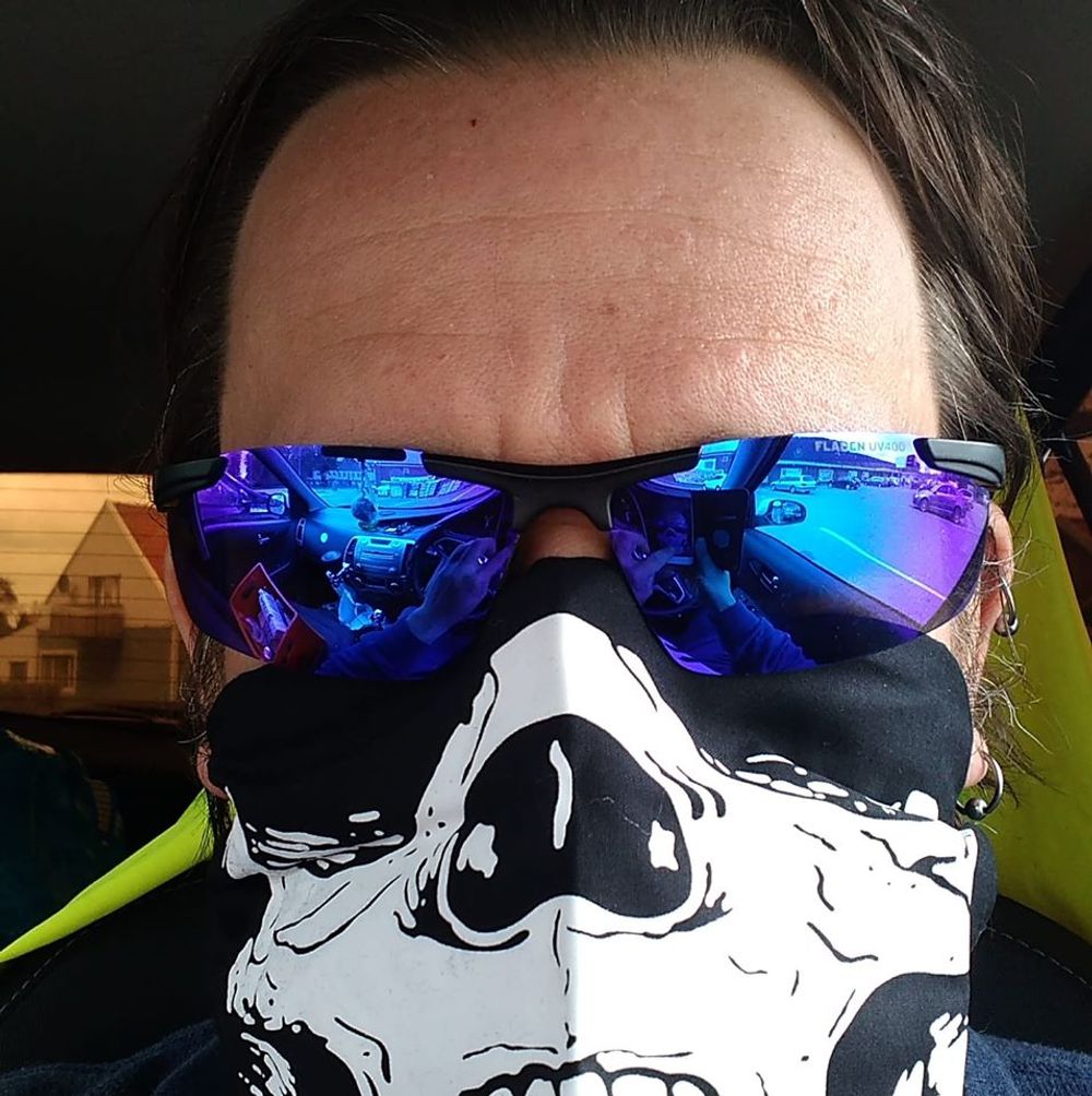 Bandana Pääkallo Deluxe