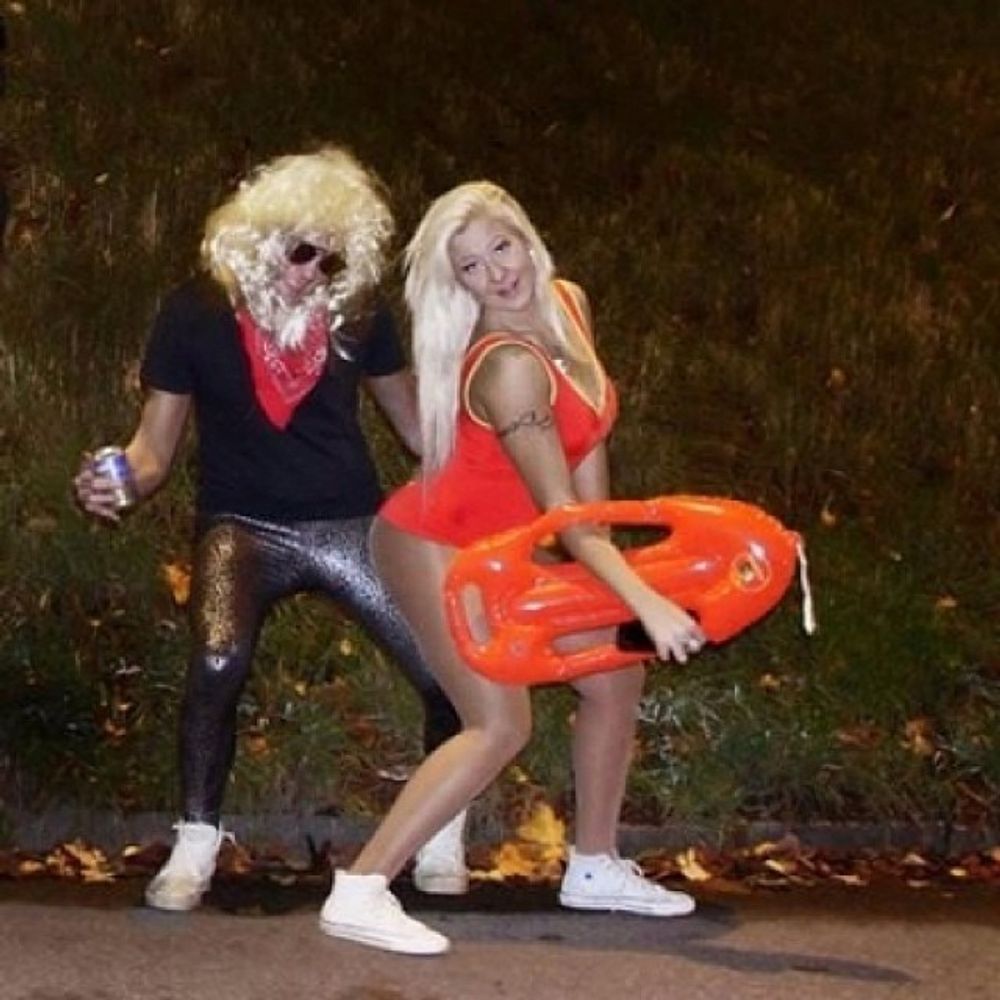 Baywatch Kvinnlig Livräddare Maskeraddräkt