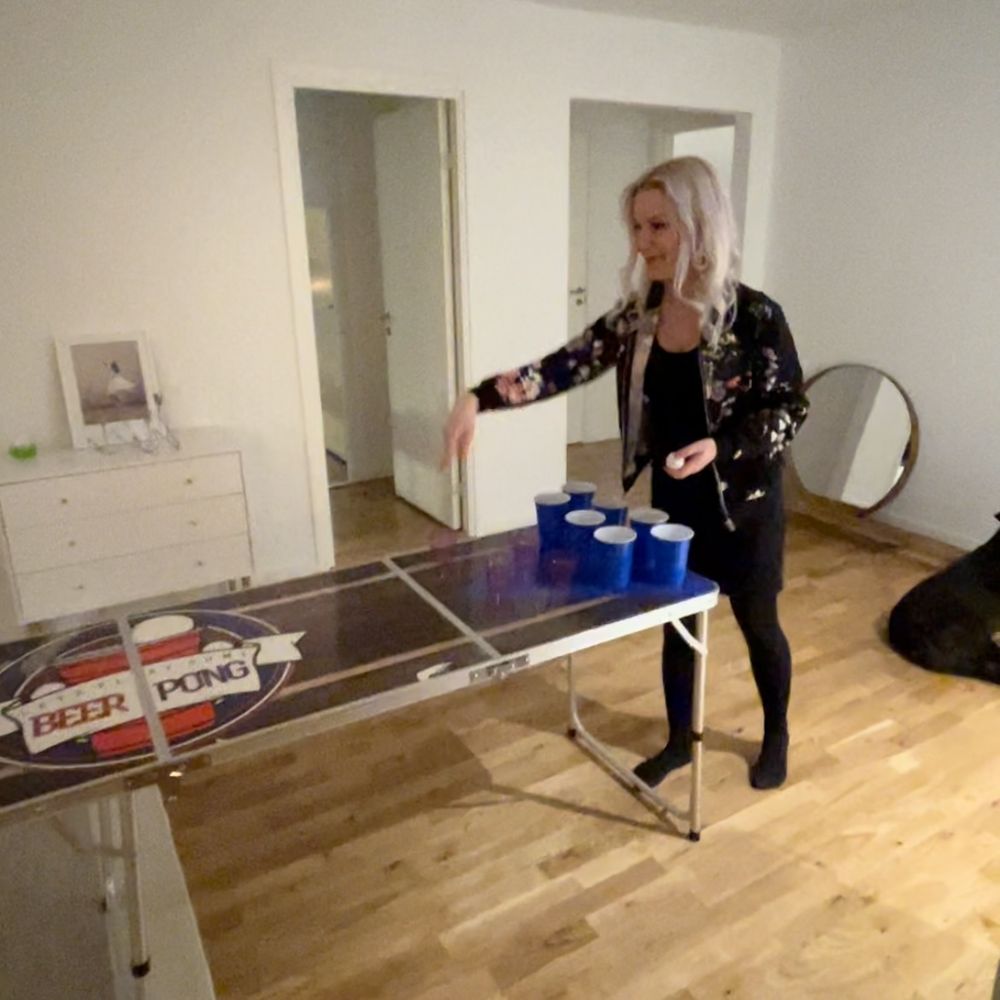 Beer Pong Bord Klassisk