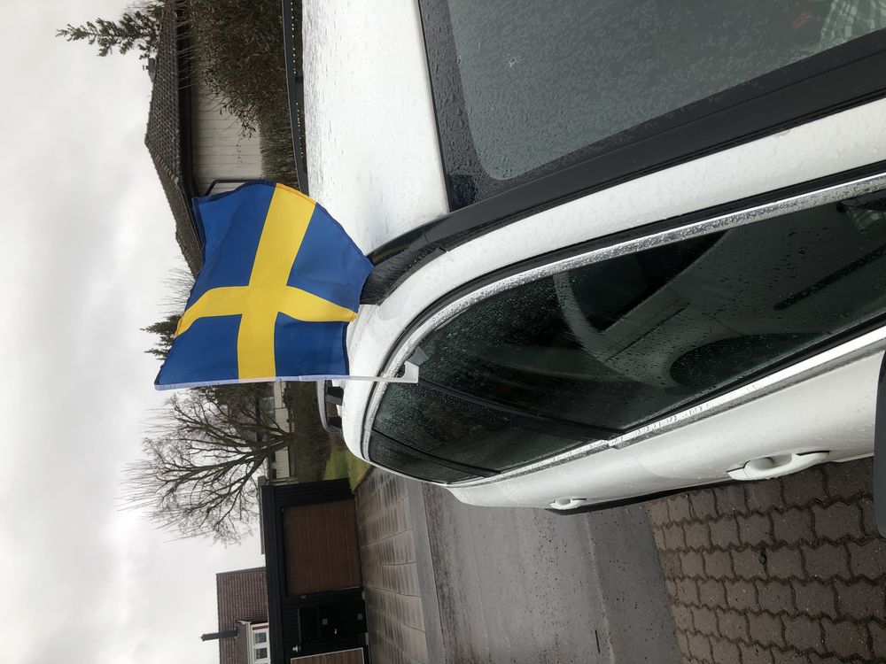Bilflagg Sverige