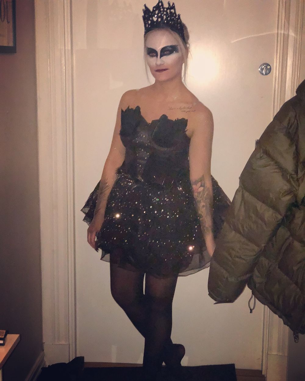 Black Swan Ballerina Kostyme
