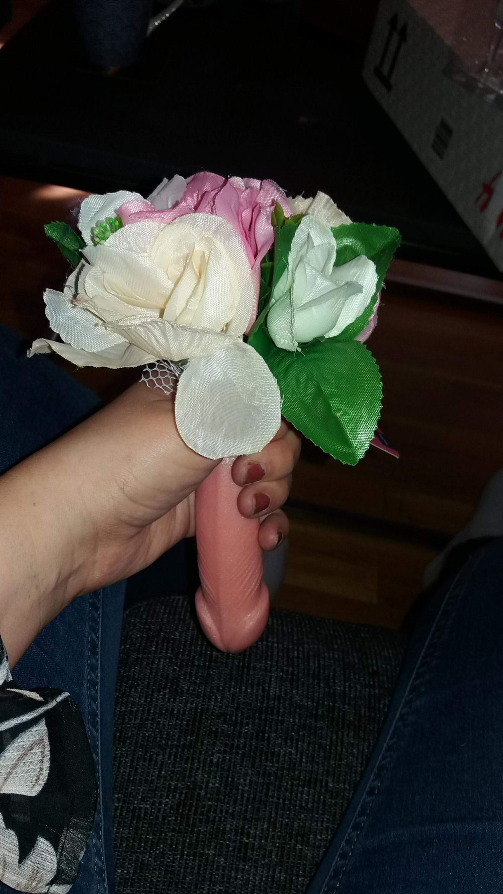 Blomsterbuket med Penis