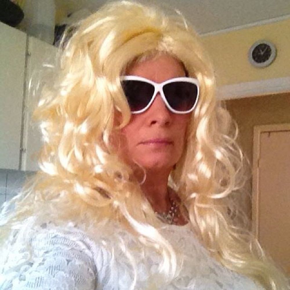 Blond Barbie Parykk
