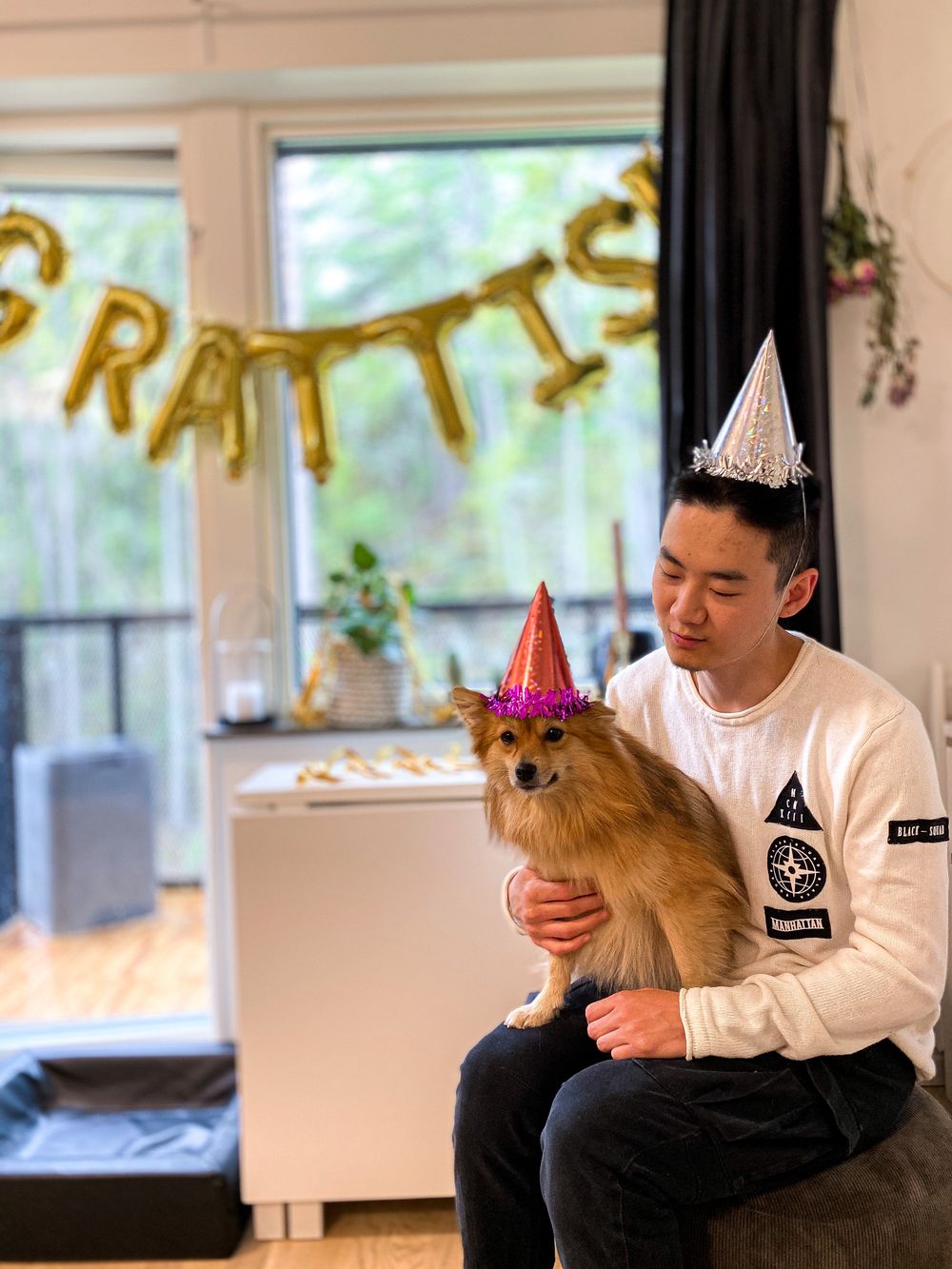 Bokstavsballonger Grattis!