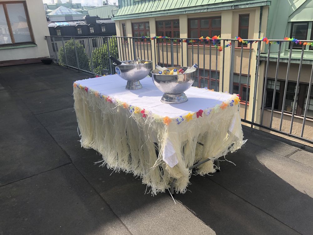 Bordskjørt Hawaii