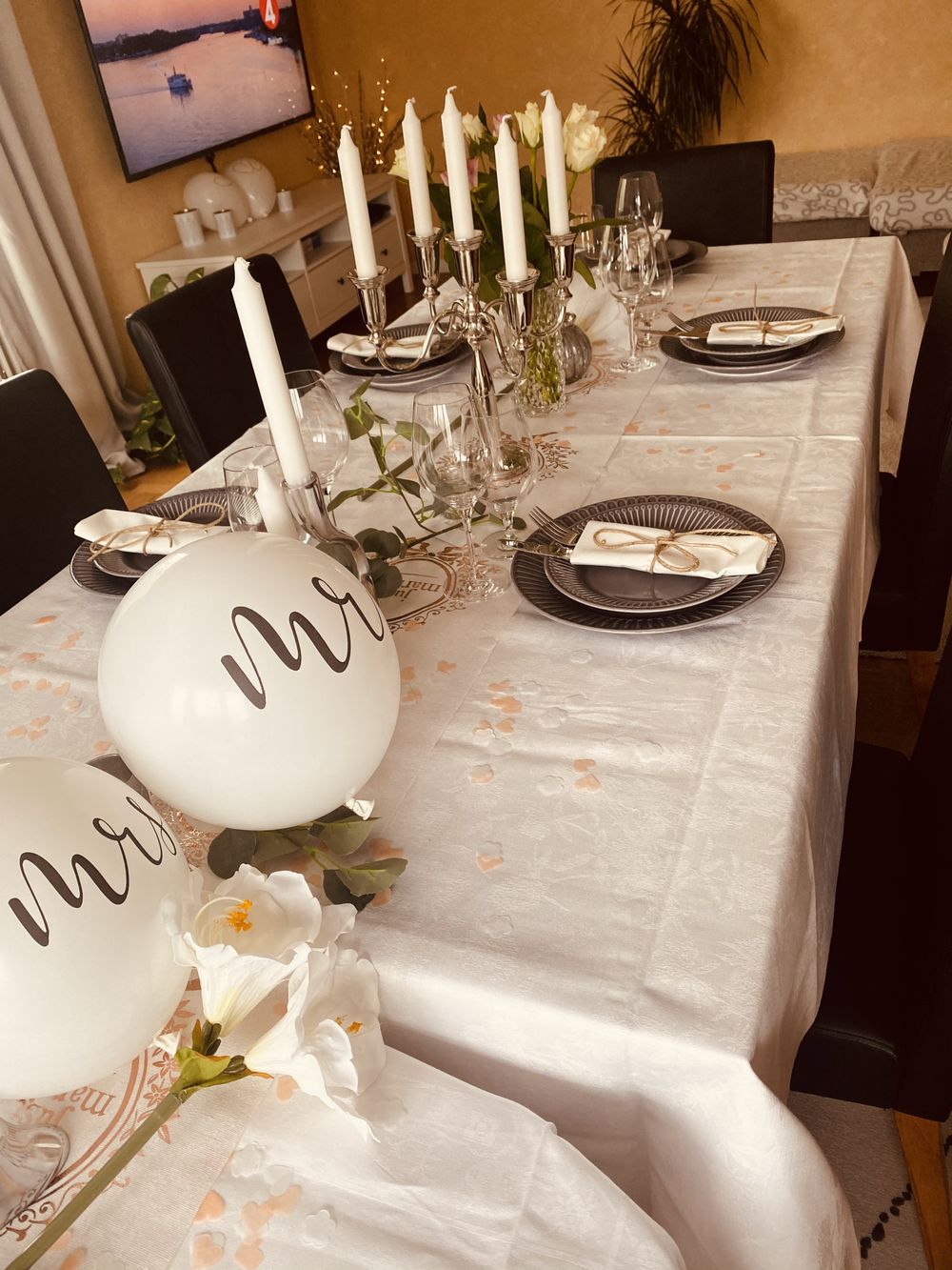 Bryllupsballoner Hvide