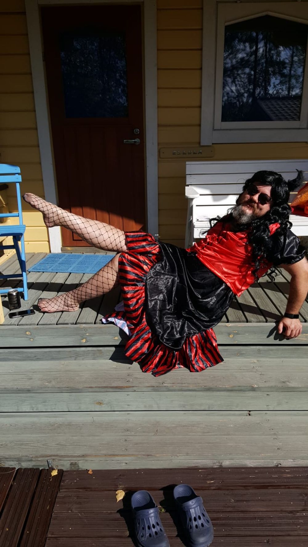 Cancan Saloongirl Kostume
