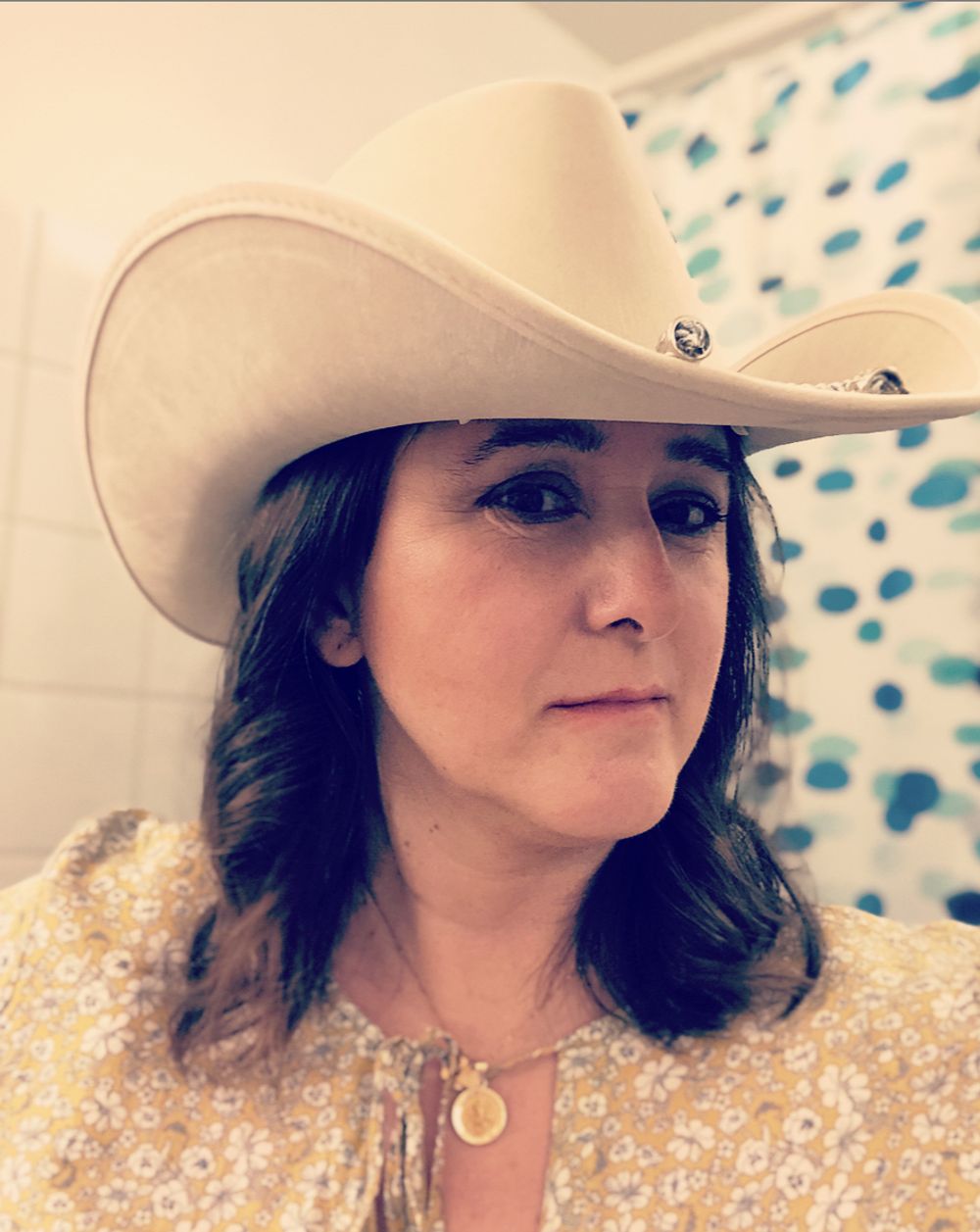 Cowboyhattu Beige