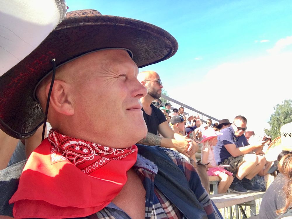 Cowboyhatt Brun