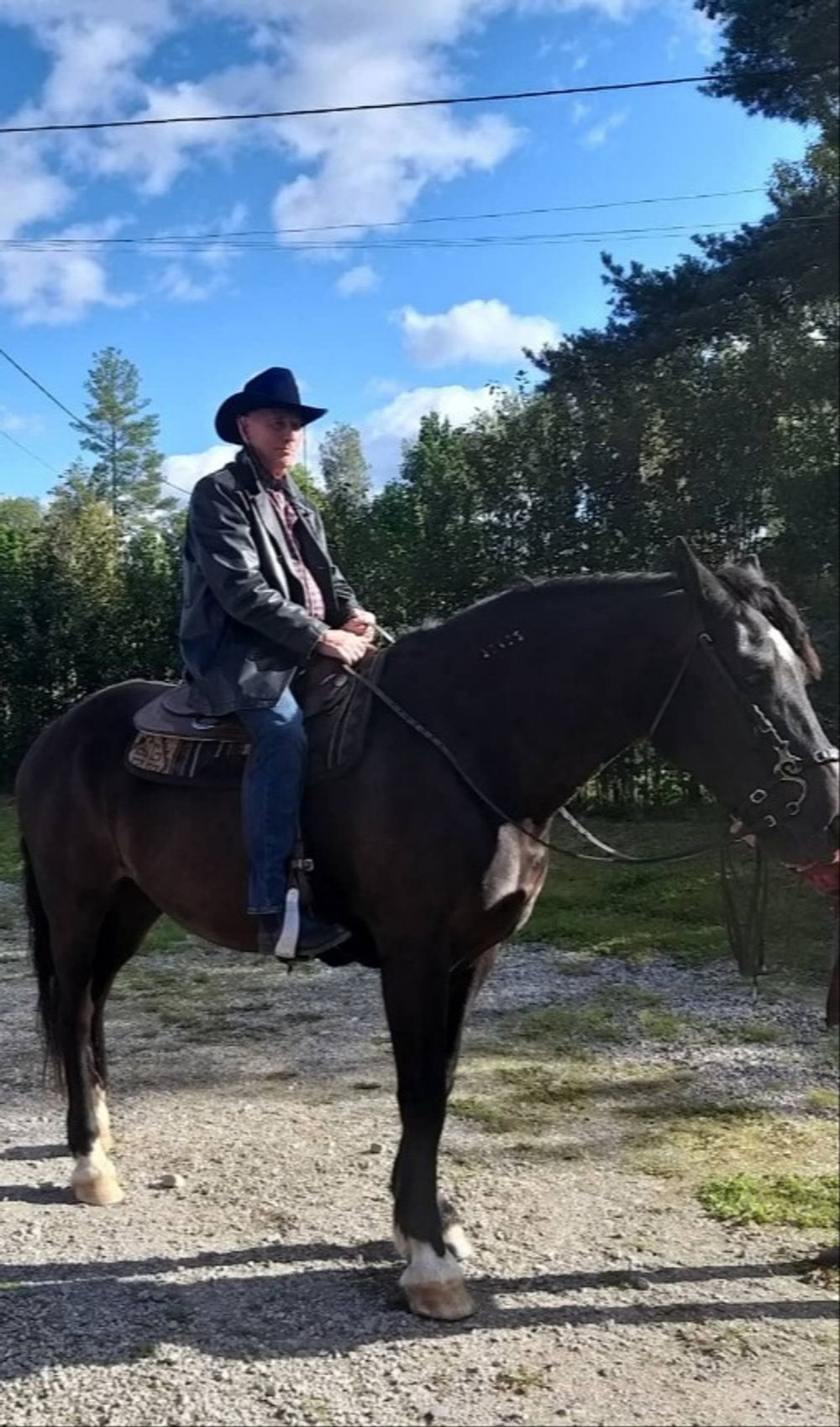 Cowboyhattu Musta Deluxe
