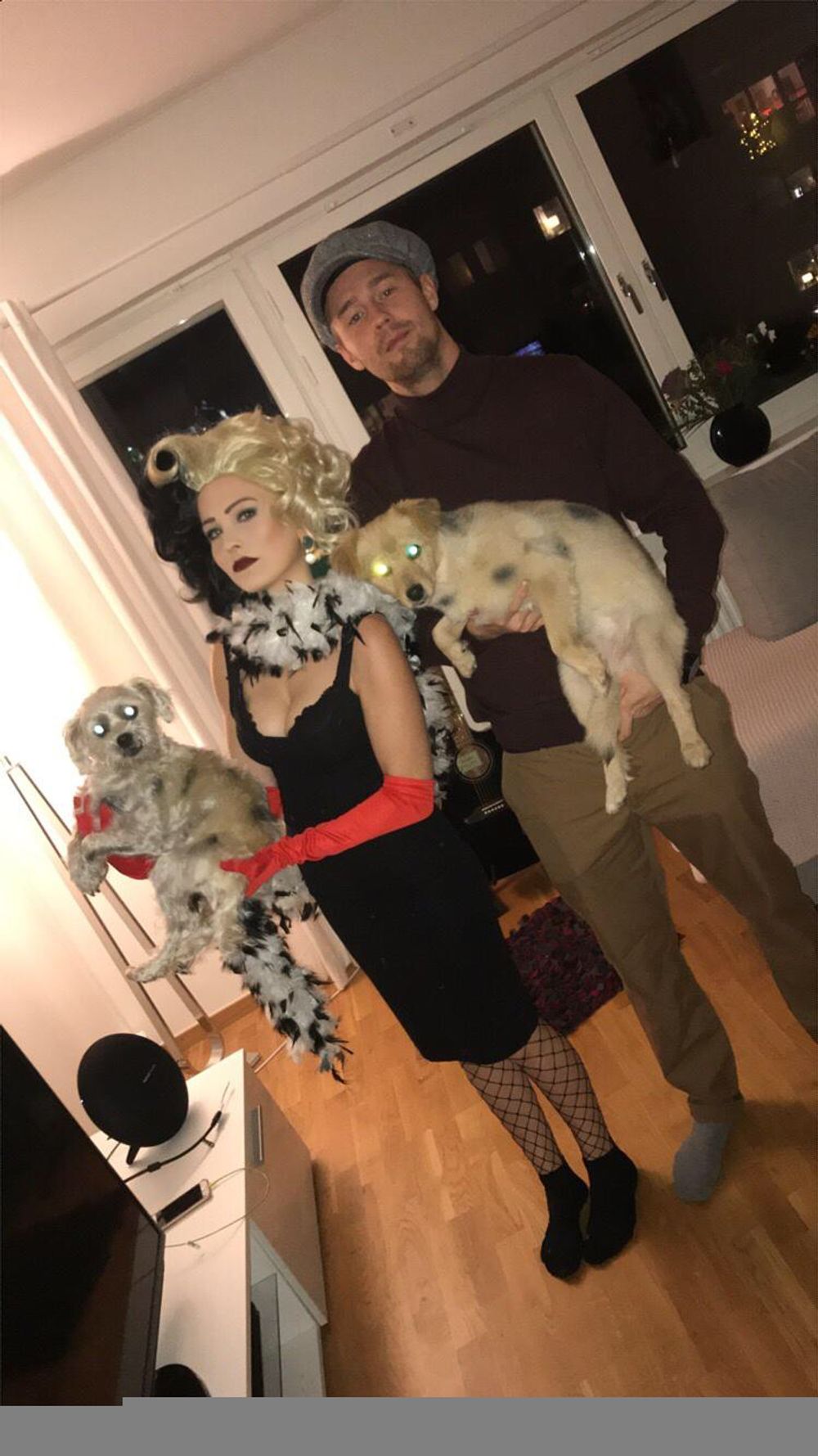 Cruella de Vil Zombie Peruk