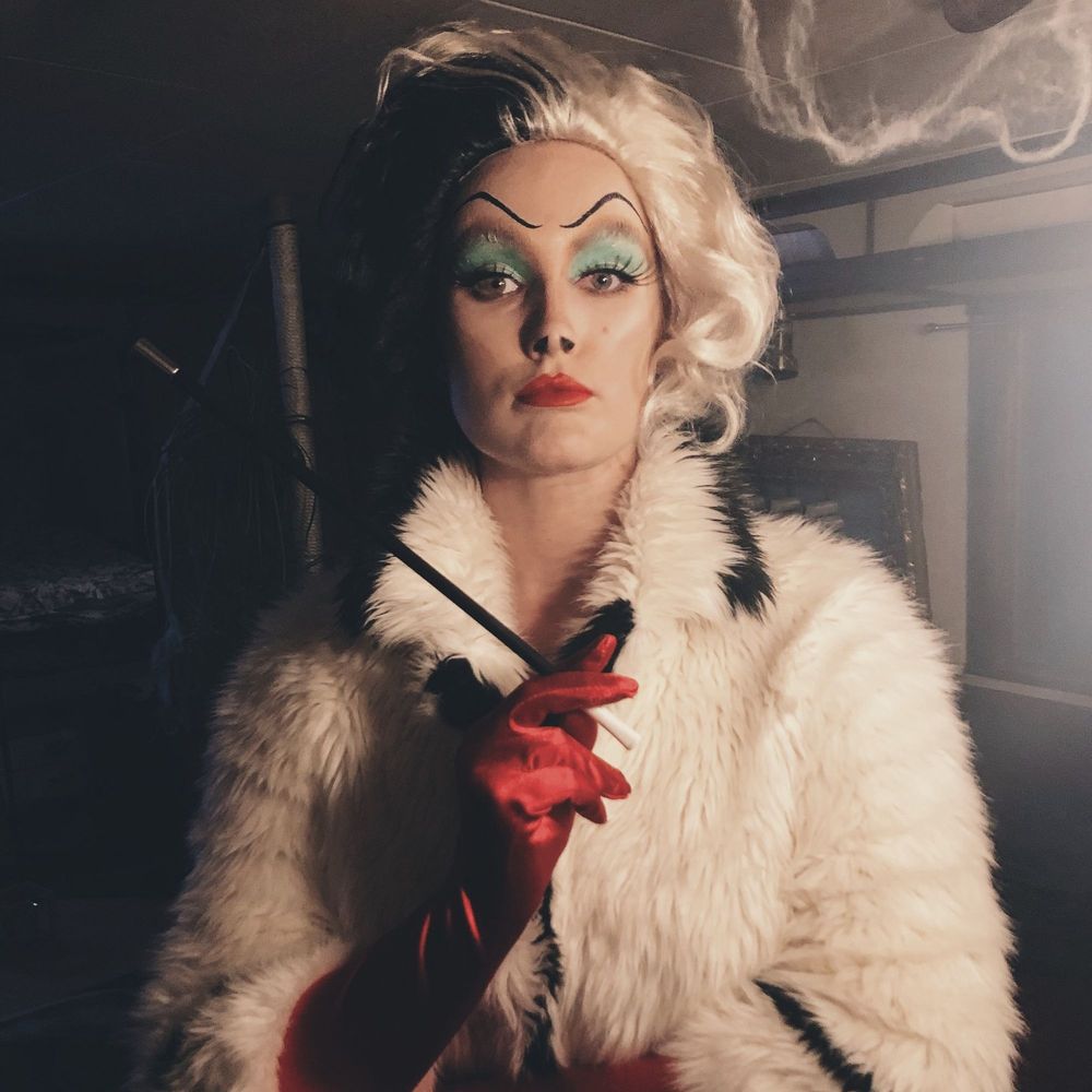 Cruella de Vil Zombie Peruk