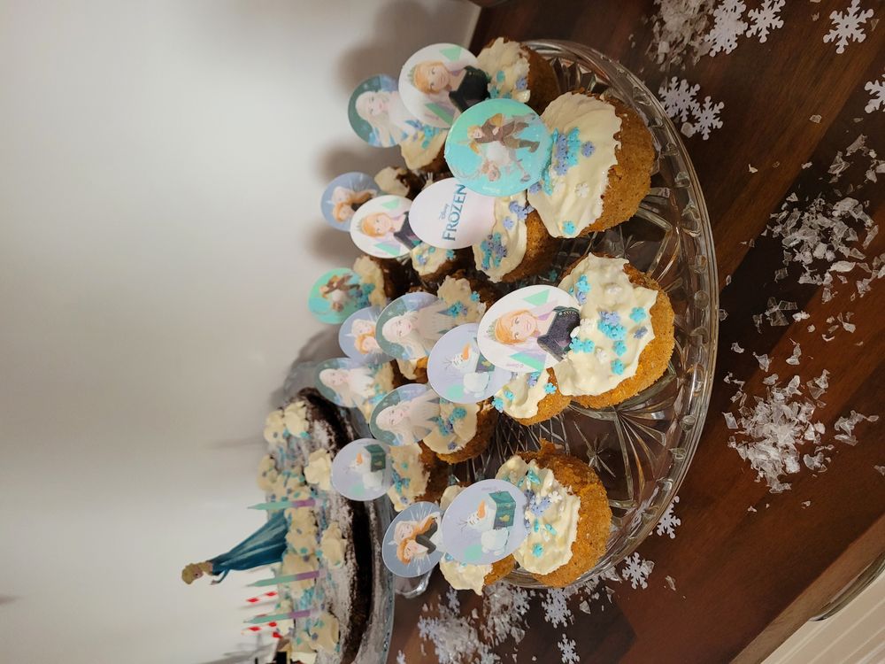 Cupcake Dekorasjon Frozen/Frost