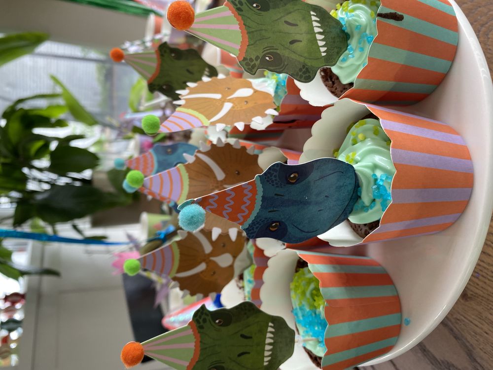 Cupcake Kit Dinosaurer