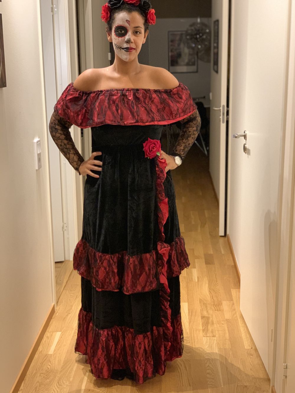 Day of the Dead Brud Drakt