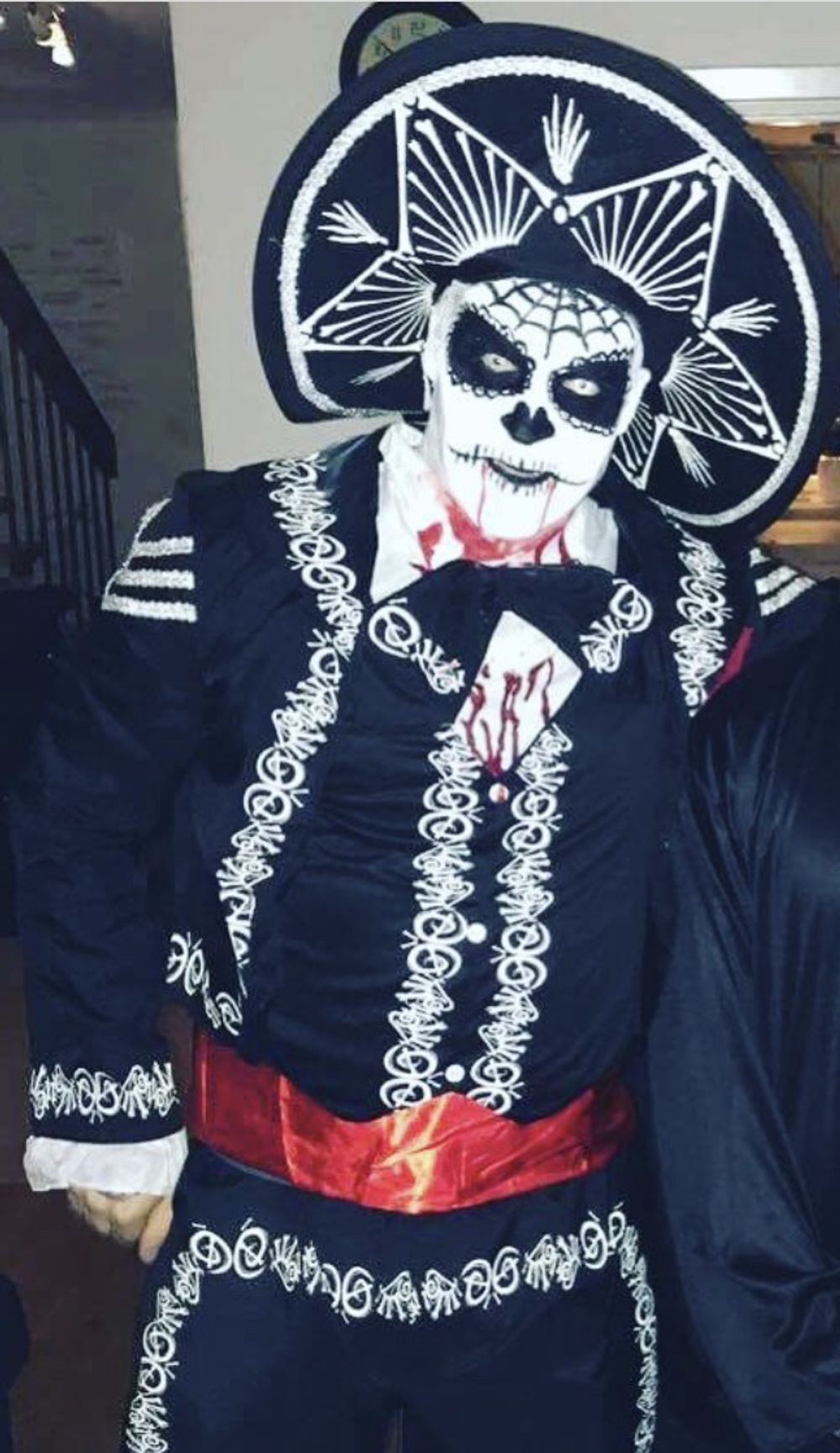 Day of the Dead Señor Bones Kostyme