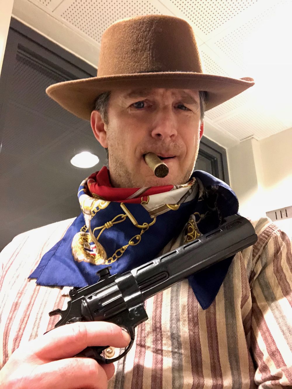 Ville Vesten Cowboyhatt Brun