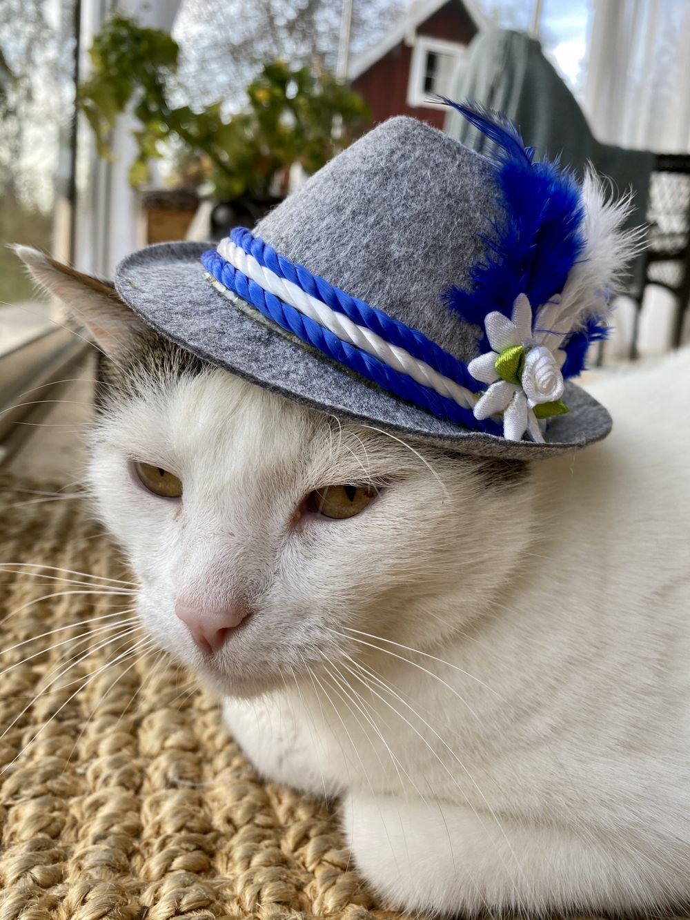 Diadem med Tyrolerhatt