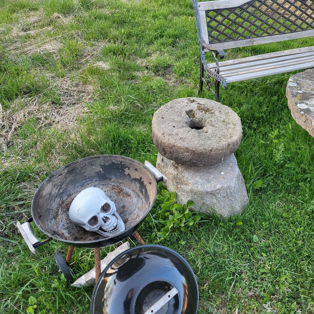 Dødningehoved i Plast