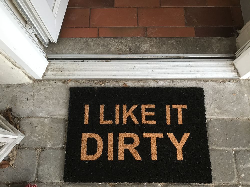 Dørmatte I Like It Dirty